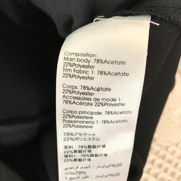 3.1 Phillip Lim Black High Waisted With Ties Belt Size 0 - Picture 7 of 7